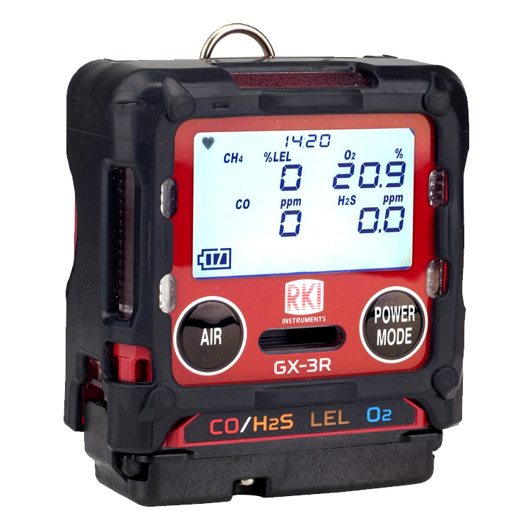GX-3R - Multi-Gas Detectors - RKI Instruments - Electrogas Monitors Ltd.