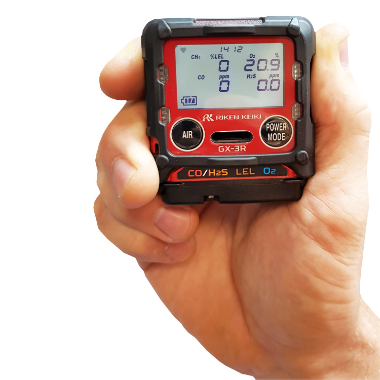 Multi-Gas Detection | GX-3R | RKI Instruments | Electrogas Monitors