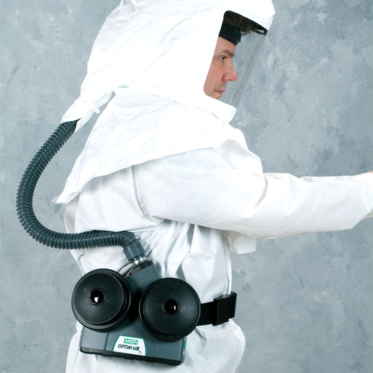OptimAir TL PAPR - Powered Respirators - Respiratory Protection - MSA Safety - Electrogas