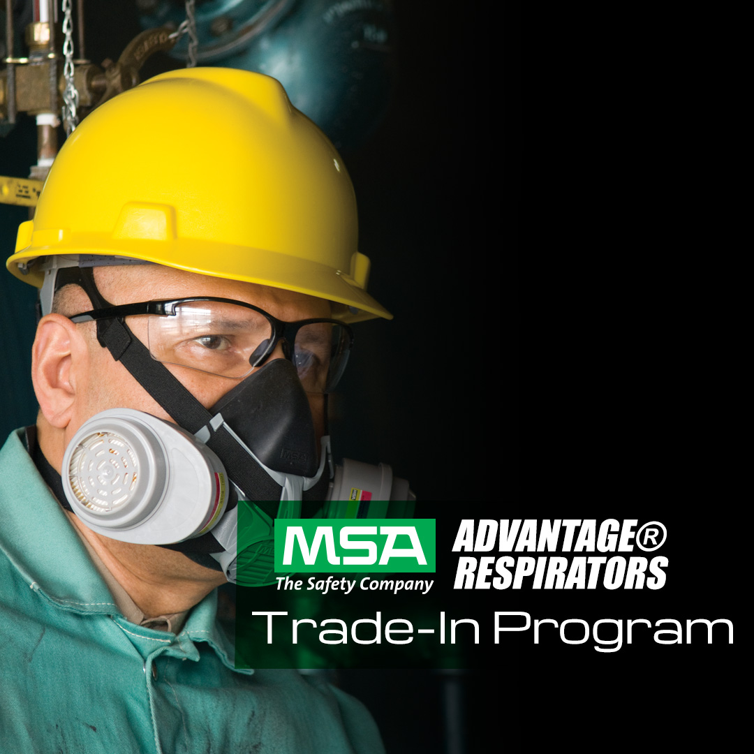 MSA Advantage Respirator Trade-Out - Promotion - MSA Safety - Electrogas
